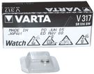 Silver Oxide Battery V317 (SR62, D317, SR516SW, SB-AR) 1.55V 12.5mAh Varta