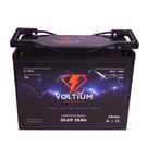 Lithium battery LiFePO4 25.6V 25Ah M6 BT APP VOLTIUM ENERGY