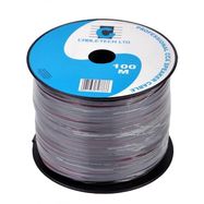 Loudspeaker cable 2x0.16mm², black/red, CCA