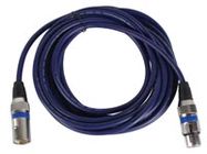 Профессиональный DMX-кабель XLR 3-контактный штекер - XLR 3-контактный разъем 5 м