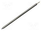 Tip; conical; 0.13mm; 413°C; for soldering station; MX-H2-UF METCAL
