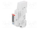 Counter; digital,mounting; for DIN rail mounting; single-phase ABB