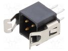 Socket; PCB-cable/PCB; male; Datamate L-Tek; 2mm; PIN: 4; THT; 800V HARWIN