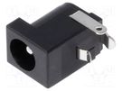 Socket; DC supply; male; 6.3/2.5mm; on PCBs; THT; 5A; 20VDC Global Connector Technology (GCT)