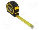 Measuring tape; L: 5m; Width: 19mm; Class: II STANLEY