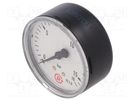 Manometer; 0÷16bar; 63mm; non-aggressive liquids,inert gases PNEUMAT