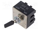 Switch: toggle; Pos: 2; 3PST; ON-OFF; 7.5A/250VDC; Leads: screw; S NKK SWITCHES