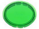 Actuator lens; RONTRON-R-JUWEL; green SCHLEGEL