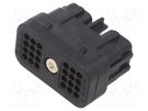 Connector: wire-wire/PCB; DRC; female; plug; for cable; PIN: 24 DEUTSCH