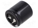Capacitor: electrolytic; SNAP-IN; 470uF; 250VDC; Ø30x30mm; ±20% SAMWHA