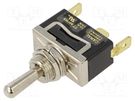 Switch: toggle; Pos: 3; SP3T; ON-OFF-ON; 10A/250VAC; Toggle: round CANAL ELECTRONIC