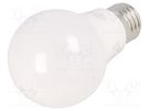 LED lamp; warm white; E27; 230VAC; 8.8W; 200°; 3000K; 3pcs. GTV Poland