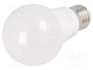 LED lamp; neutral white; E27; 230VAC; 8.8W; 200°; 4000K; 3pcs. GTV Poland