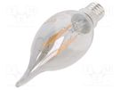 LED lamp; grey; E14; 230VAC; 200lm; 4W; 360°; 1800K GTV Poland
