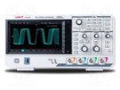 Oscilloscope: digital; Ch: 4; 100MHz; 2Gsps; 56Mpts; LCD TFT 7" UNI-T