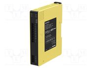Module: safety relay; SFC/SFC-R; 24VDC; for DIN rail mounting AUTONICS
