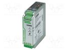 Power supply: switched-mode; for DIN rail; 120W; 24VDC; 5A; IP20 PHOENIX CONTACT
