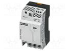 Power supply: switched-mode; for DIN rail; 36W; 12VDC; 3A; IP20 PHOENIX CONTACT
