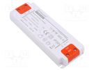 Power supply: switched-mode; LED; 75W; 12VDC; 6.25A; 220÷240VAC YINGJIAO