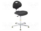 Chair; ESD; Seat dim: 470x440mm; Back dim: 420x320mm; 580÷830mm 