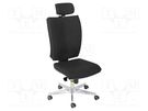 Chair; ESD; Seat dim: 460x430mm; Back dim: 560x460mm; 450÷510mm 