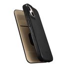 iCarer CE Oil Wax Premium Leather Folio Case Leather Case iPhone 14 Plus Magnetic Flip MagSafe Black (AKI14220707-BK), iCarer