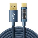 Joyroom USB cable - USB Type C for charging / data transmission 3A 2m blue (S-UC027A20), Joyroom