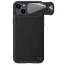Nillkin CamShield Leather S Case iPhone 14 case cover with camera cover black, Nillkin