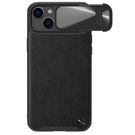Nillkin CamShield Leather S Case iPhone 14 Plus case with camera cover black, Nillkin
