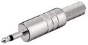 Plug - 3.5 mm - Mono, 3.5 mm male (2-pin, mono) - 3.5 mm jack plug (2-pin, mono) 11012