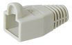 Strain relief boot for RJ45 plugs, grey - cable lead in 6.4 mm 11236