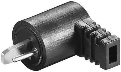 Speaker Plug, Angled, 10 pcs. in polybag - with screw connection 11242