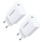 Choetech charger set Q5004 20W PD iPhone 12/13 white (2pcs), Choetech