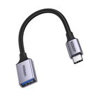 Ugreen OTG adapter cable USB-C (male) - USB-A (female) 5Gb/s 0.15m black (US378), Ugreen