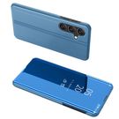 Clear View Case cover for Samsung Galaxy A54 5G blue flip cover, Hurtel