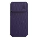 Nillkin CamShield S Case iPhone 14 Pro Max Armored Cover Camera Protector Purple, Nillkin