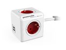 PowerCube Extended 1.5m USB Red