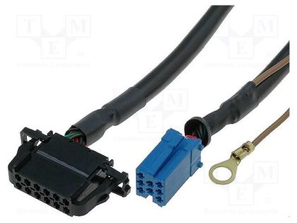 Cable for CD changer; ISO mini socket 8pin,VW, Audi 12pin 4CARMEDIA CD-RF.01