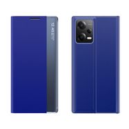 New Sleep Case for Xiaomi Redmi Note 12 Pro+ cover with flip stand blue, Hurtel