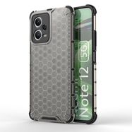 Honeycomb case for Xiaomi Redmi Note 12 5G / Poco X5 5G armored hybrid cover black, Hurtel