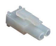 CONNECTOR HOUSING, RCPT, 2POS, 6.7MM
