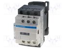 Contactor: 3-pole; NO x3; Auxiliary contacts: NC + NO; 24VDC; 18A SCHNEIDER ELECTRIC