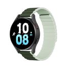 Universal Magnetic Samsung Galaxy Watch 3 45mm / S3 / Huawei Watch Ultimate / GT3 SE 46mm Dux Ducis Strap (22mm LD Version) - Green, Dux Ducis