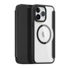 Dux Ducis Skin X Pro Magnetic Flip MagSafe Case iPhone 15 Pro Max - Black, Dux Ducis