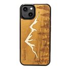 Wooden case for iPhone 15 Plus Bewood Imbuia Mountains, Bewood
