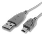 CABLE, USB A PLUG TO USB MINI B PLG, 3FT