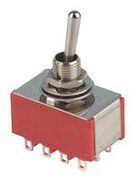 TOGGLE SWITCH, 4PDT, 5A, 120VAC, SOLDER