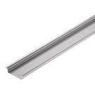 Terminal rail, without slot, Accessories, 35 x 7.5 x 35 mm, Stainless steel, rust-proof, untreated Weidmuller