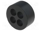 Insert for gland; 7mm; M32; IP54; NBR rubber; Holes no: 4 LAPP