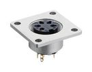 SOCKET, FLANGE CHASSIS, AISG, 8 WAY